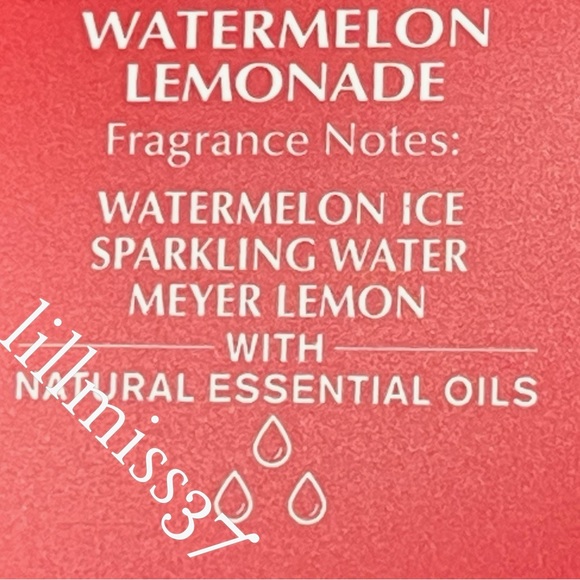 2X WATERMELON LEMONADE Bath & Body Works Wallflower Refill Bulb Bundle - Picture 3 of 4